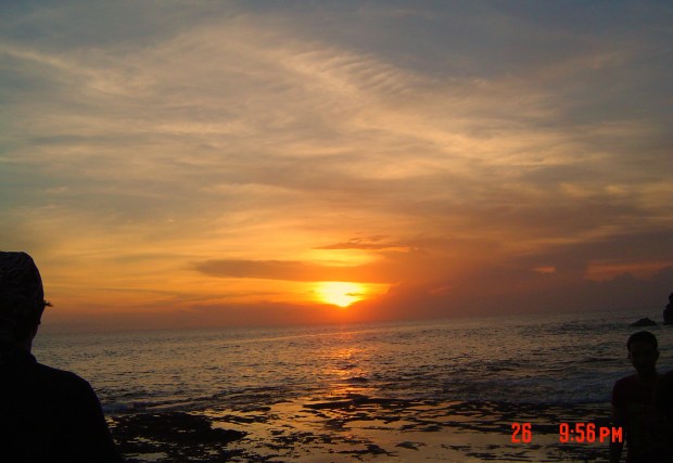 Sunset at Tanah Lot Bali