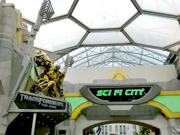 Sci-Fy City Universal Studio