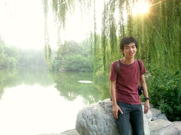 Fredric in Beijing Zoo