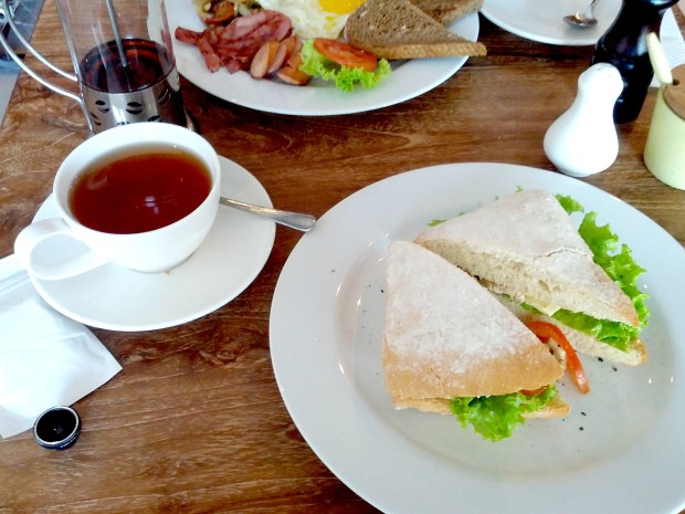 Grilled Chicken Sandwich at Bread Basket