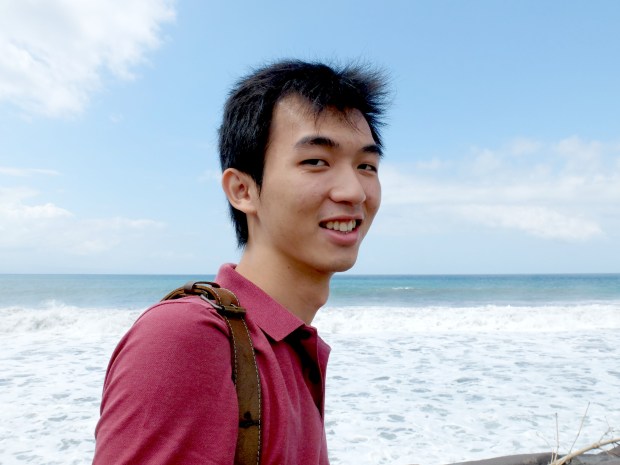 Fredric Sanjaya at Padang Galak Beach