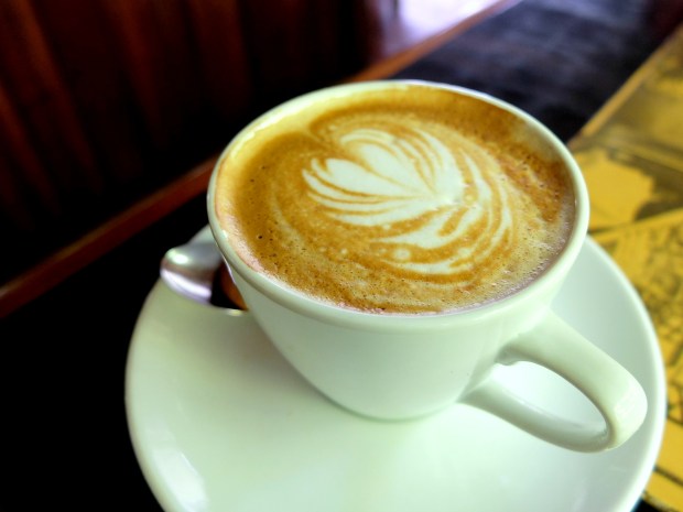 Flat White at Porch Cafe