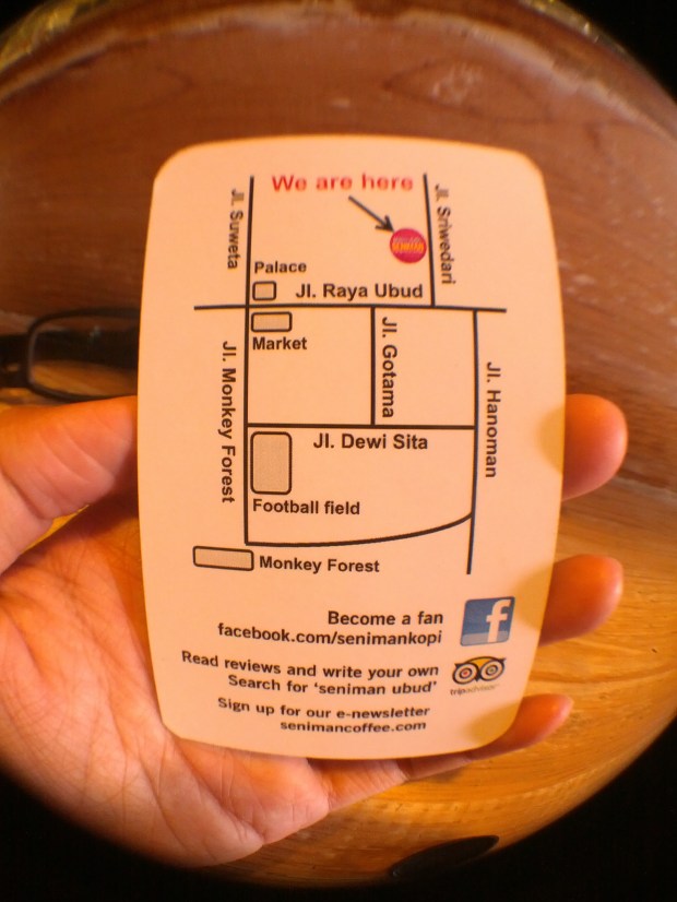 Seniman Coffee Studio Card