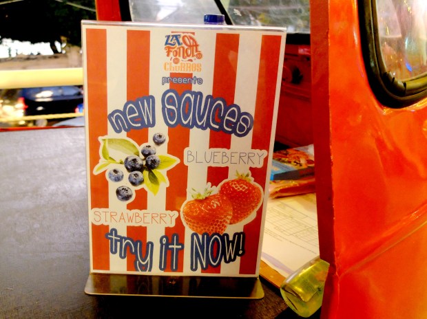 Churros La Fonda Sauce