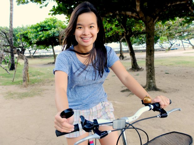 Bike Riding at Sanur Beach