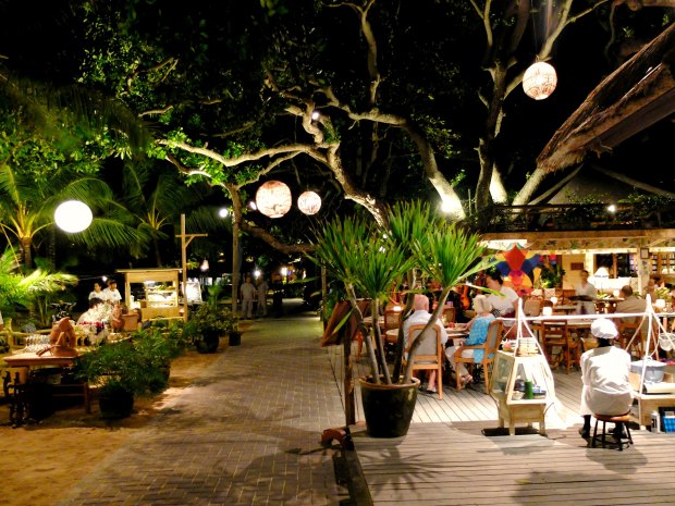 Dinner at Sanur Beach