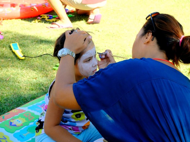 Face Painting at Jazz Market By The Sea