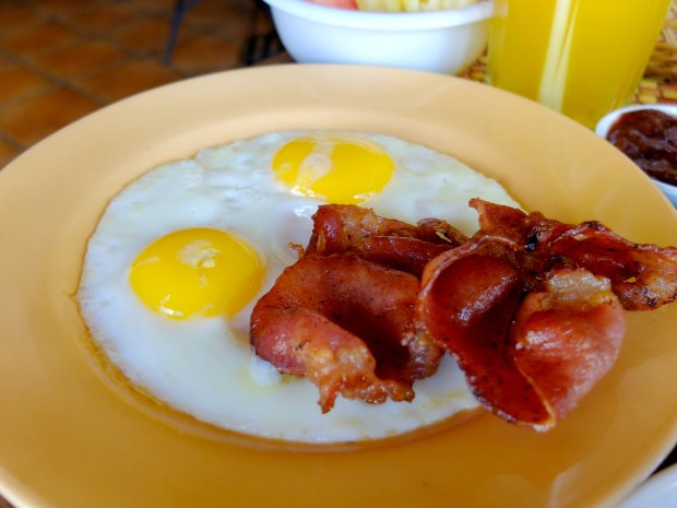 Bacon and Sunny Side Up