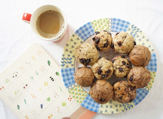 Banana Chocochips Cupcakes