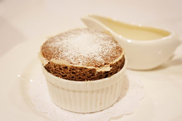 Chocolate Souffle at Jubilare