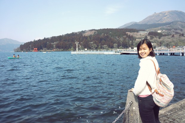 Sharon Loh Ashi Lake Hakone