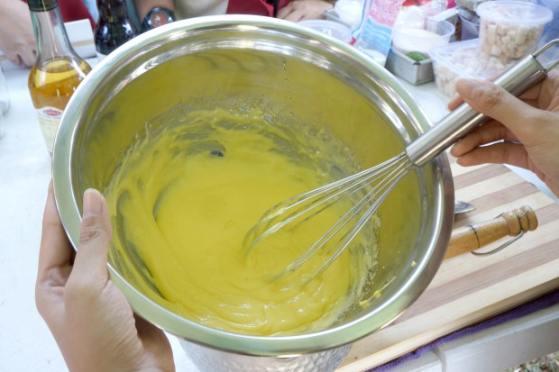 Mayonnaise making