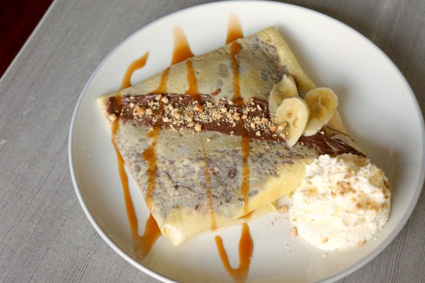 Banana Nutella Crepes
