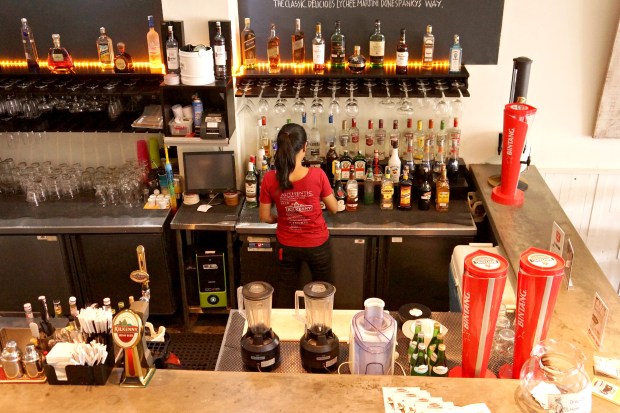 Spanky's Ribs and Martini