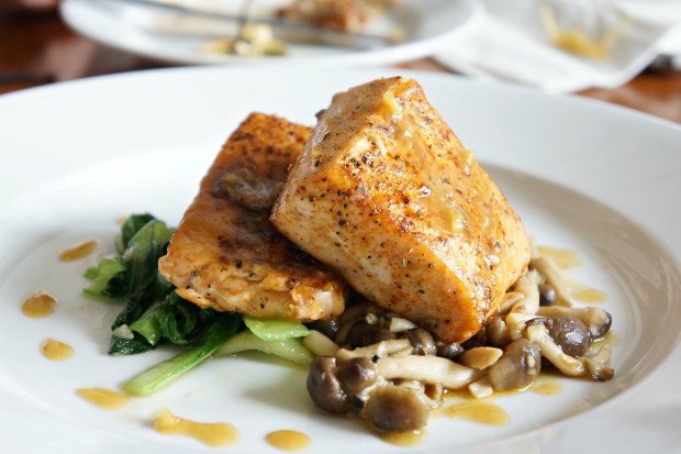 Maple Miso Glazed Salmon