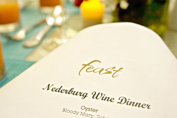 Wine Dinner Sheraton Bandung