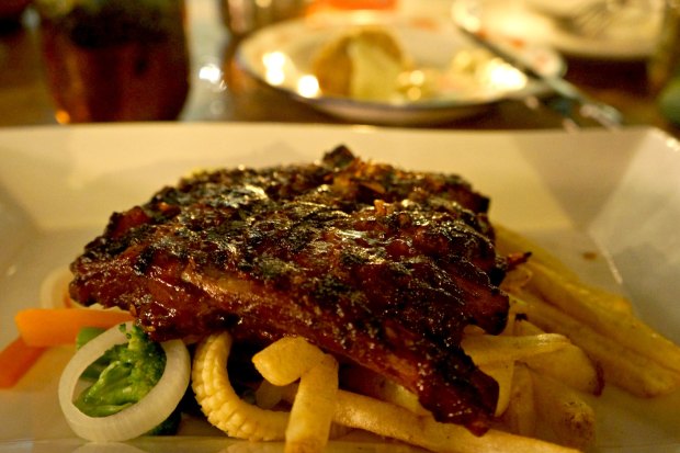 Pork Ribs Nebula Room Bali