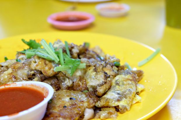 Oh Jian Oyster Omelette