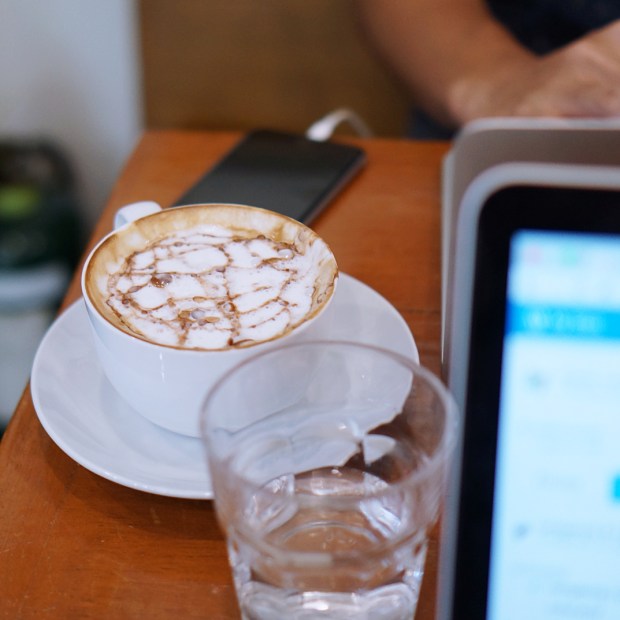 Coffee shop in Makati, Metro Manila