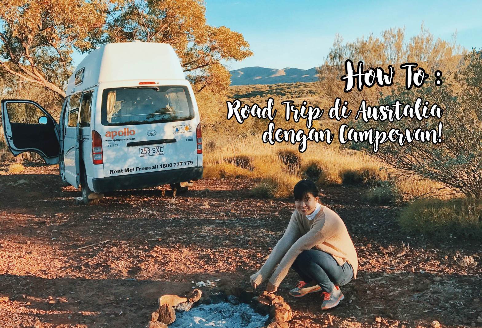 cara road trip di australia menggunakan campervan